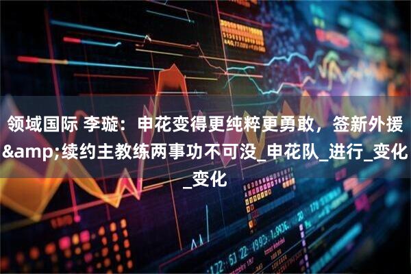 领域国际 李璇：申花变得更纯粹更勇敢，签新外援&续约主教练两事功不可没_申花队_进行_变化